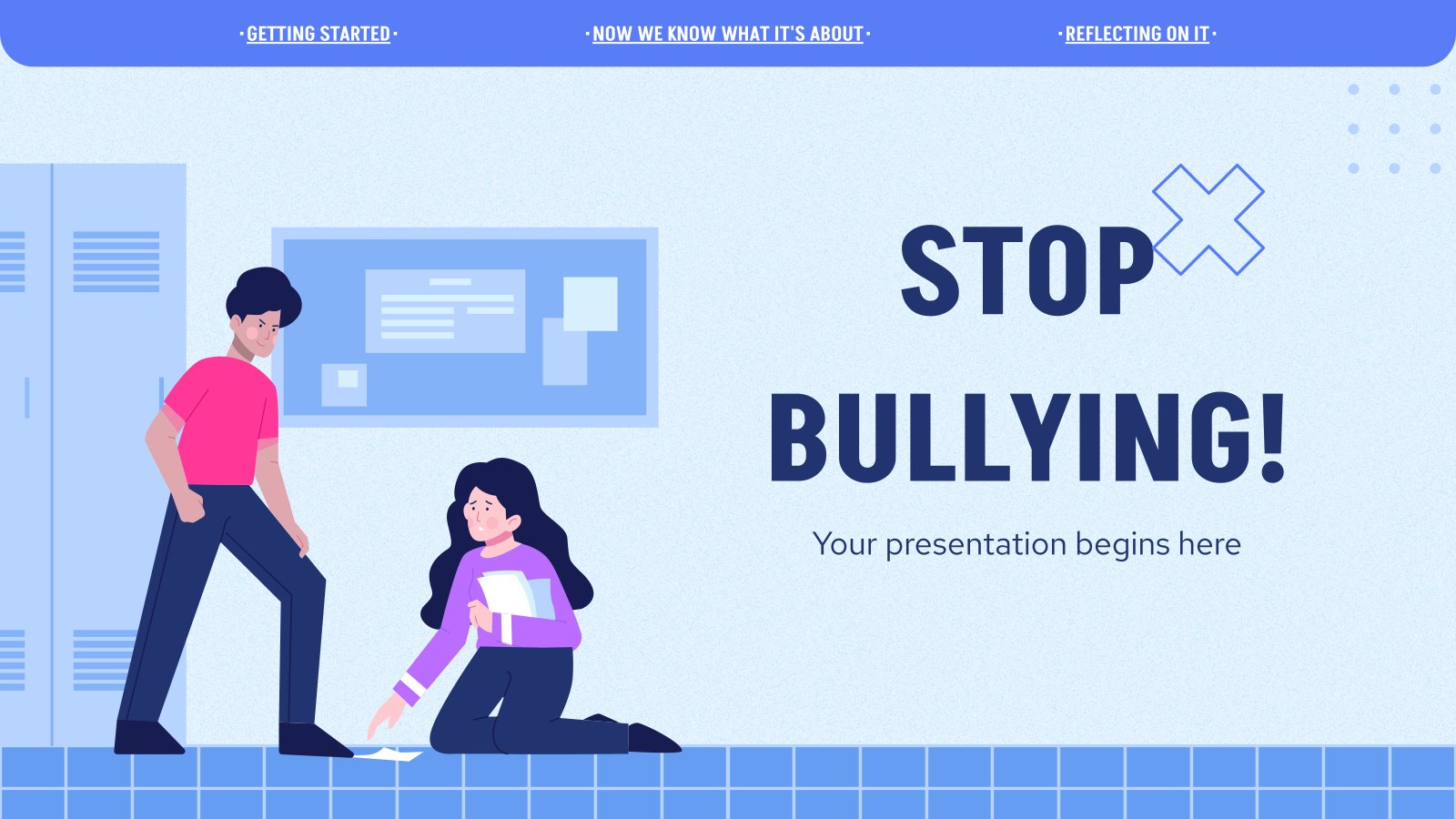 Stop Bullying! | Google Slides & PowerPoint Template