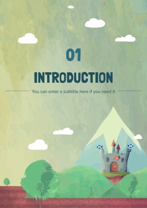 세인트 앤드루 데이를 기념하는 초등학교 활동 프레젠테이션 템플릿