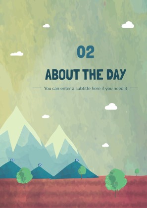 세인트 앤드루 데이를 기념하는 초등학교 활동 프레젠테이션 템플릿