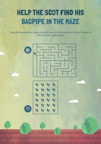 세인트 앤드루 데이를 기념하는 초등학교 활동 프레젠테이션 템플릿