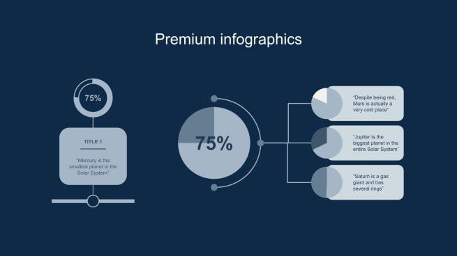 Bold Typeface Style Portfolio presentation template 