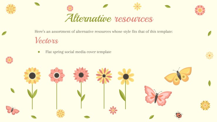 Happy Spring presentation template 