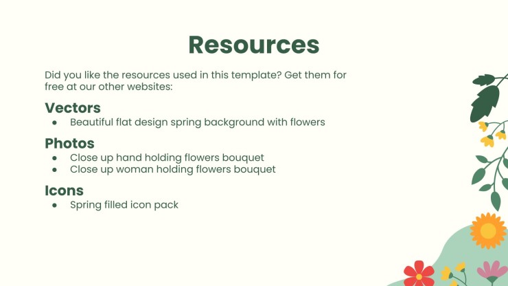 Enjoying Spring Minitheme presentation template 