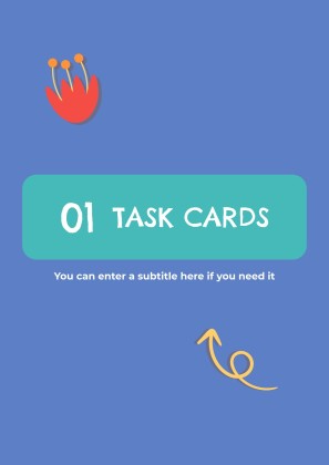 STEMO 저장소에 대한 활동 및 인쇄 가능 태그 프레젠테이션 템플릿