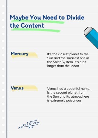 Online Notebook presentation template 