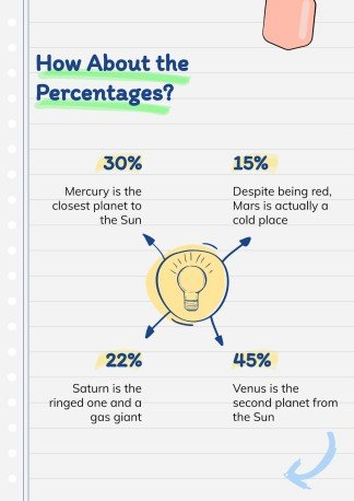 Online Notebook presentation template 
