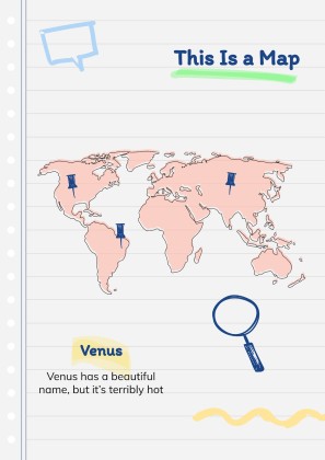 Online Notebook presentation template 