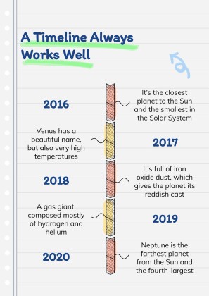 Online Notebook presentation template 