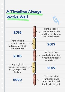 Online Notebook presentation template 