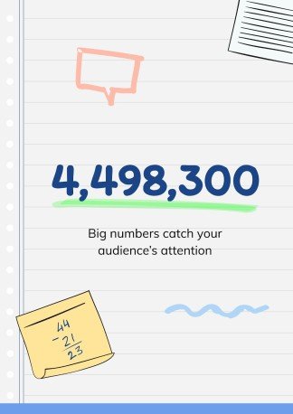 Online Notebook presentation template 