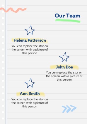 Online Notebook presentation template 