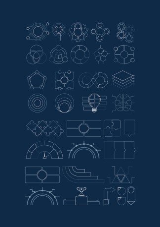 Online Notebook presentation template 