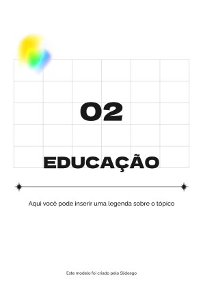 Brasilianischer Werbetexter CV Präsentationsvorlage