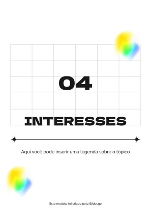 Brasilianischer Werbetexter CV Präsentationsvorlage