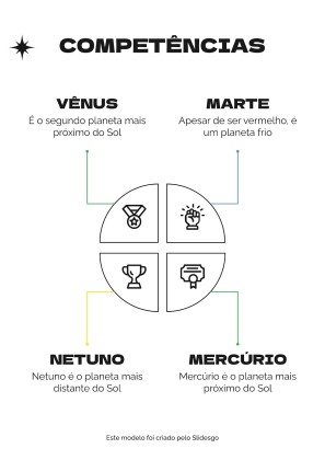 Brasilianischer Werbetexter CV Präsentationsvorlage