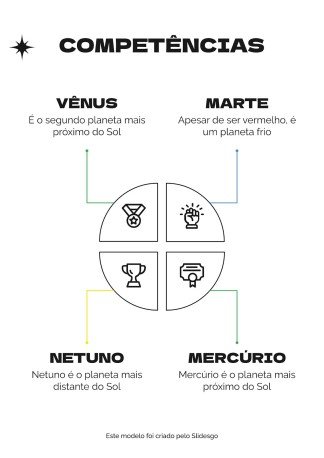 Brasilianischer Werbetexter CV Präsentationsvorlage