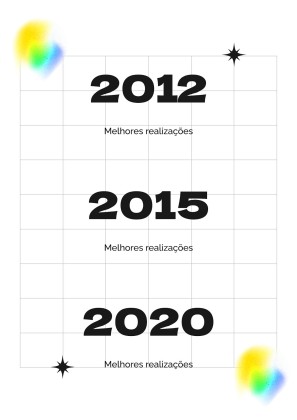 Brasilianischer Werbetexter CV Präsentationsvorlage