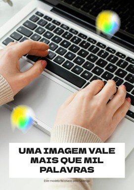 Brasilianischer Werbetexter CV Präsentationsvorlage