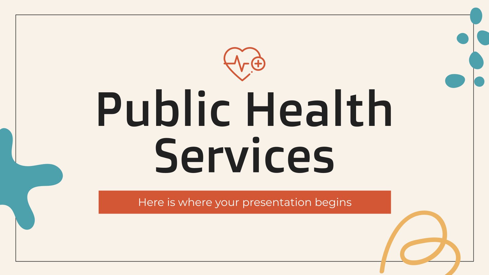 Public Health Services presentation template 