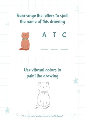 CVC Booklets to Build, Read and Write! presentation template 