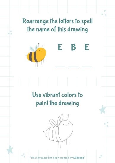 CVC Booklets to Build, Read and Write! presentation template 