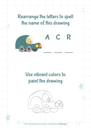 CVC Booklets to Build, Read and Write! presentation template 