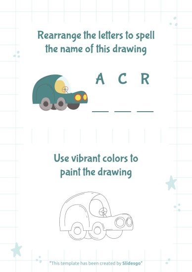 CVC Booklets to Build, Read and Write! presentation template 