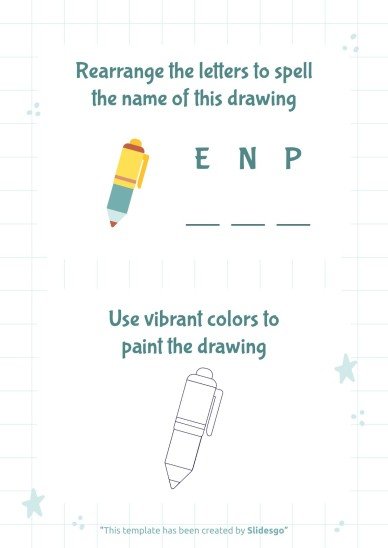 CVC Booklets to Build, Read and Write! presentation template 