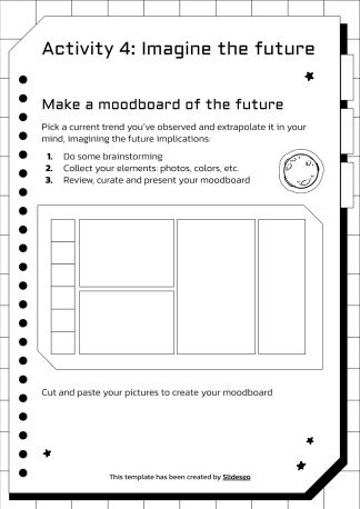 Elementary Activities to Celebrate US' Science Fiction Day presentation template 