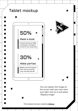 Elementary Activities to Celebrate US' Science Fiction Day presentation template 