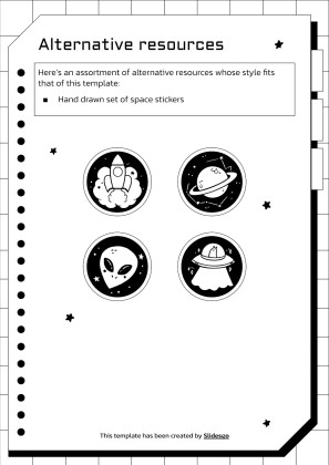 Elementary Activities to Celebrate US' Science Fiction Day presentation template 