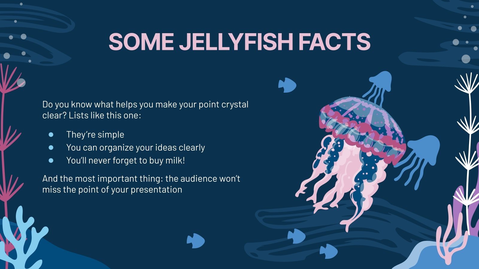 Jellyfish Sting Action Guide Google Slides & PowerPoint