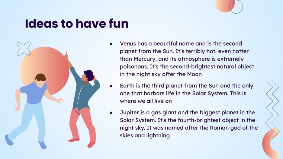 Sleepover Activities for Middle Schoolers Google Slides