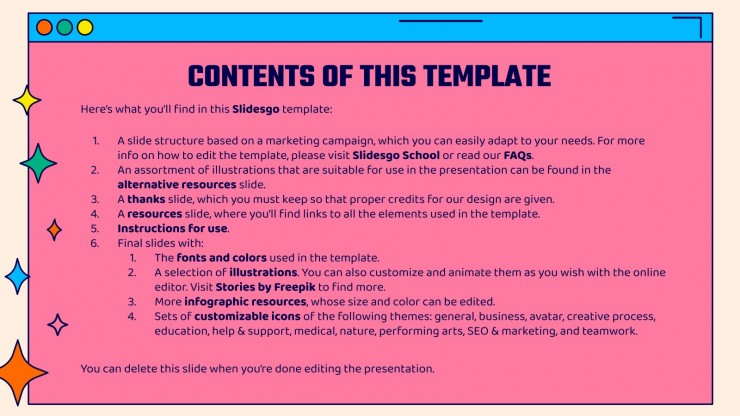 Virtual Campaign presentation template
