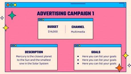 Virtual Campaign presentation template