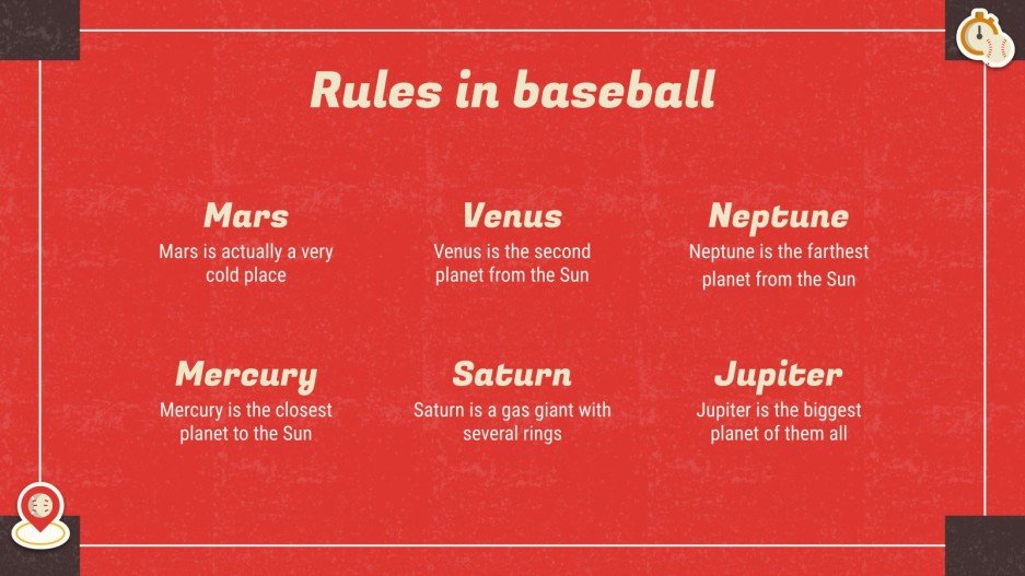 Learn more about Baseball Google Slides and PowerPoint