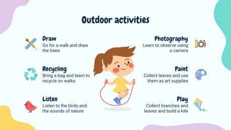 Take a Walk Today! presentation template