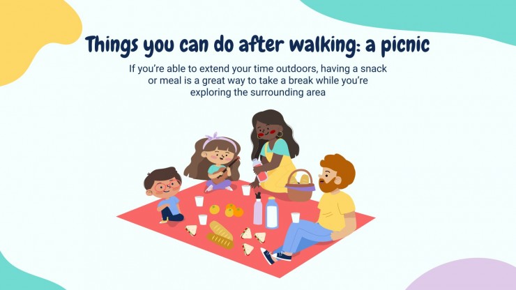 Take a Walk Today! presentation template