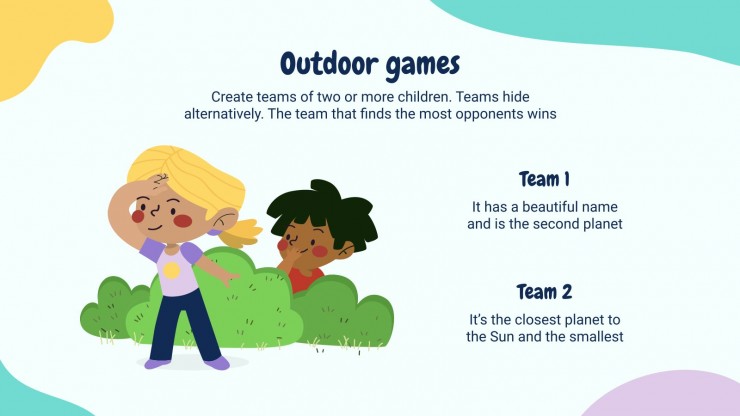 Take a Walk Today! presentation template