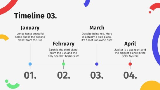 Business Plan with Timeline Infographics presentation template 