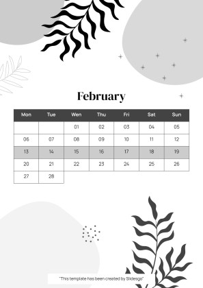 Plantilla de presentación Planificador de oposiciones imprimible en estilo boho