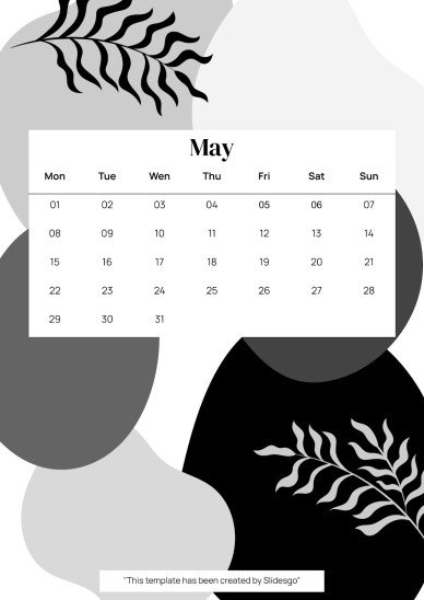 Plantilla de presentación Planificador de oposiciones imprimible en estilo boho