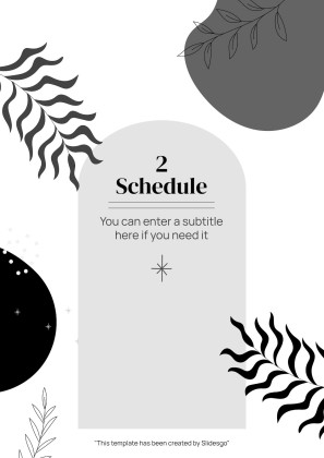 Plantilla de presentación Planificador de oposiciones imprimible en estilo boho