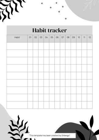 Plantilla de presentación Planificador de oposiciones imprimible en estilo boho