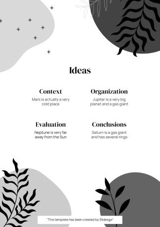 Plantilla de presentación Planificador de oposiciones imprimible en estilo boho