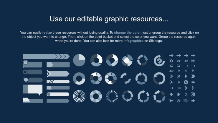 Learn more about the Military presentation template 