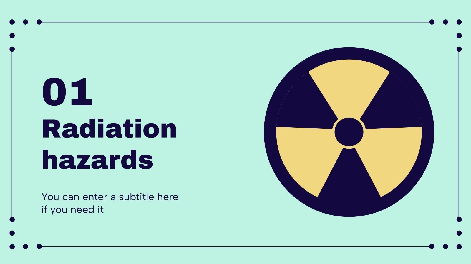 Radioactivity Minitheme Google Slides & PowerPoint