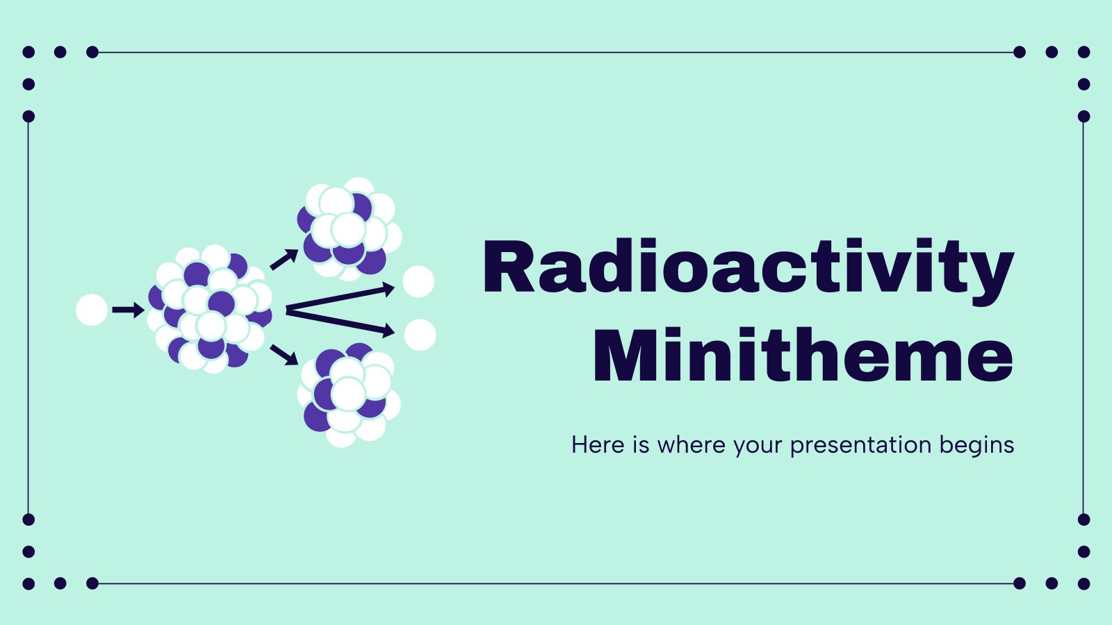Google Slides And PowerPoint Templates About Radiation