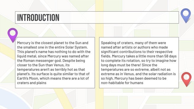Street Maps Minitheme | Google Slides & PowerPoint