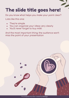 Vocabulary Learning Bubble Maps for Education presentation template 